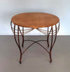 Medaillon garden set wrought iron italy 1970