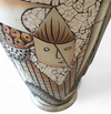Alexander Kalifano / Modern Impressionist Art Vase Lamps / Circa 1980s