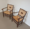 Monastery / medaillon / webbing arm chairs / 1930s