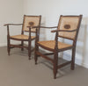 Monastery / medaillon / webbing arm chairs / 1930s