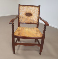 Monastery / medaillon / webbing arm chairs / 1930s
