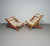 2 x Kon Tiki lounge chairs 1986 Gillis Lundgren for IKEA