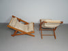 2 x Kon Tiki lounge chairs 1986 Gillis Lundgren for IKEA