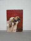70 x 94 cm Afghan dogs 1970s