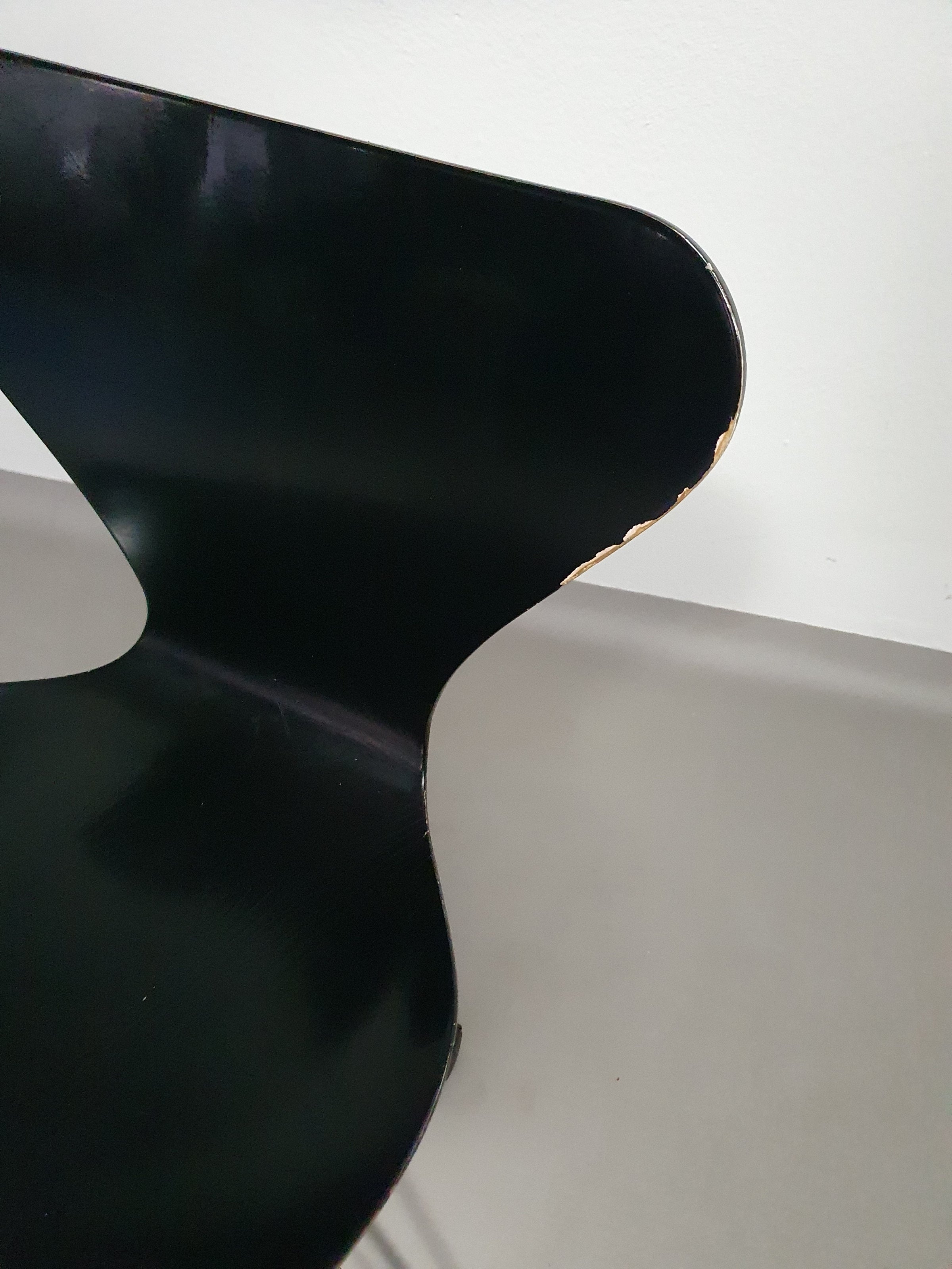 Vintage draaistoel model 3117 van Arne Jacobsen voor Fritz Hansen