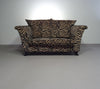 Weighty 80's zebra print sofa. Very good condition.