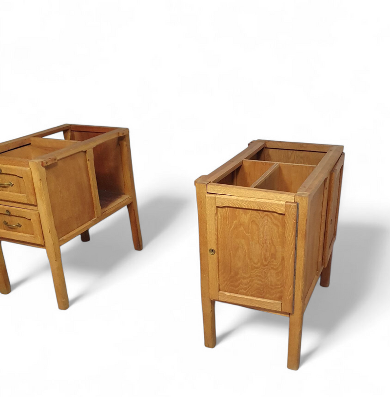 Large oak architect desk / table 1940's