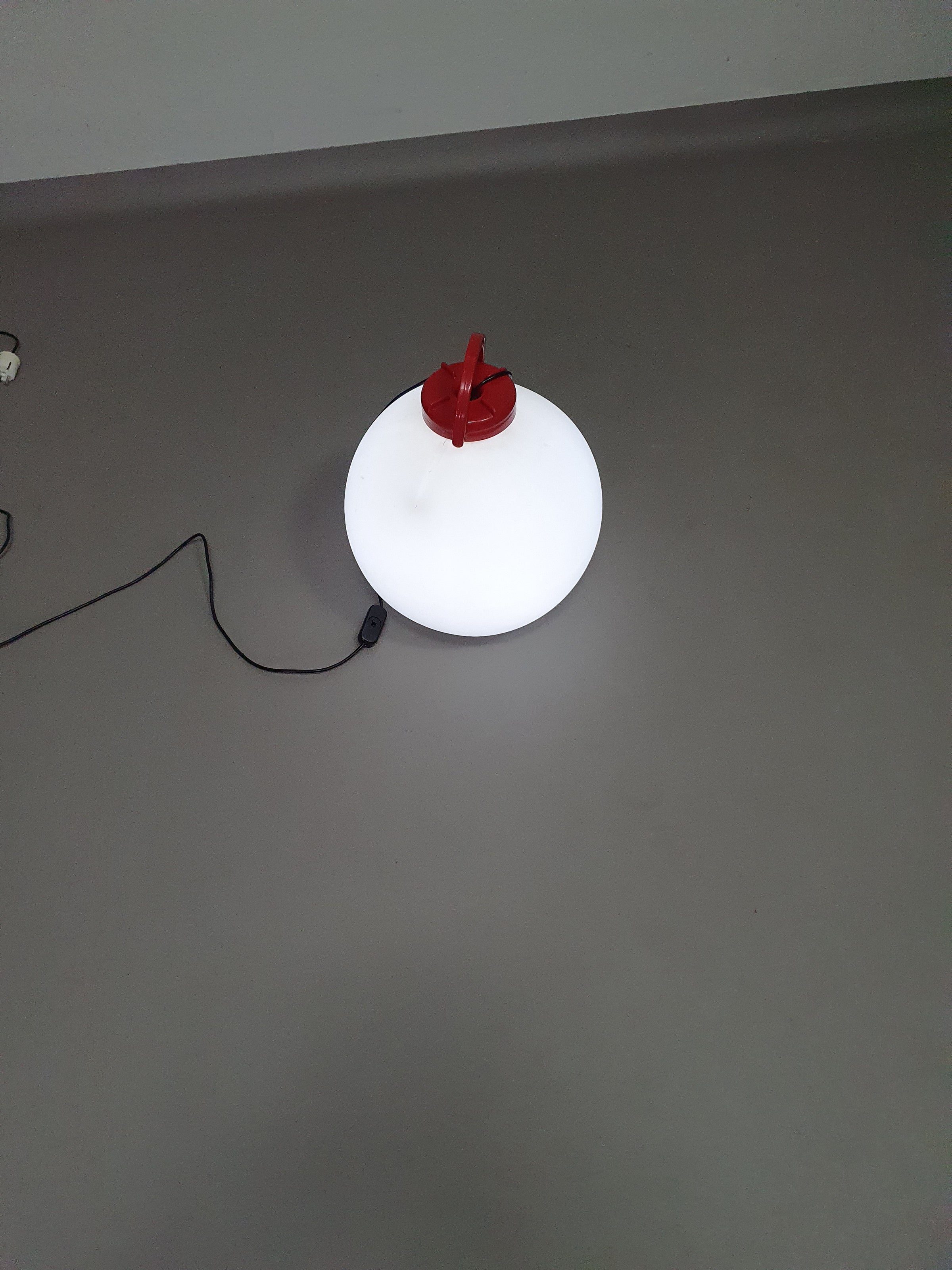 Vintage Italian Space Age Tama Floor Lamp by Isao Hosoe for Valenti Luce, 1970s