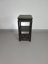 French Chinoiserie altar chairs and side table