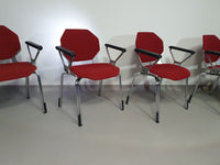 4 x in stock
Froscher Retro 1970 metal Hexagonal office / desk arm chair for Sitform