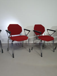4 x in stock
Froscher Retro 1970 metal Hexagonal office / desk arm chair for Sitform