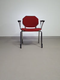 4 x in stock
Froscher Retro 1970 metal Hexagonal office / desk arm chair for Sitform