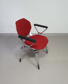 4 x in stock
Froscher Retro 1970 metal Hexagonal office / desk arm chair for Sitform