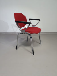 4 x in stock
Froscher Retro 1970 metal Hexagonal office / desk arm chair for Sitform