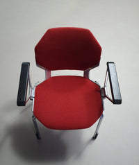 4 x in stock
Froscher Retro 1970 metal Hexagonal office / desk arm chair for Sitform