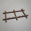 Beautiful bobbin coat rack 80 x 48 x depth 11 cm