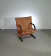 2 post-modern T-line armchairs