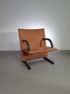 2 post-modern T-line armchairs