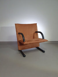 2 post-modern T-line armchairs