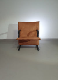 2 post-modern T-line armchairs
