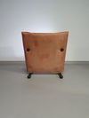 2 post-modern T-line armchairs