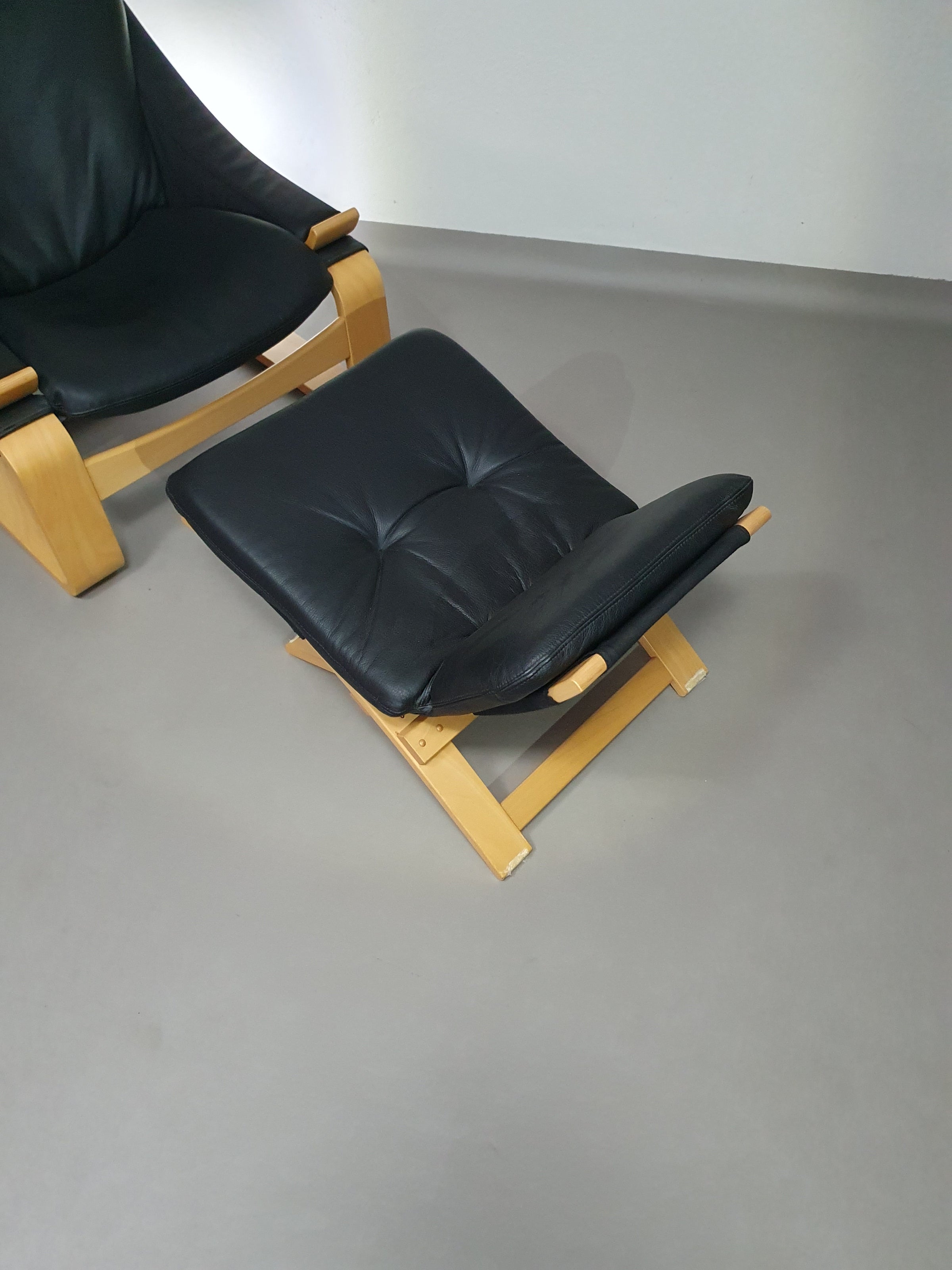 Vintage 'Kroken' lounge chair by Ake Fribyter for Nelo Mobel, Sweden 1970s