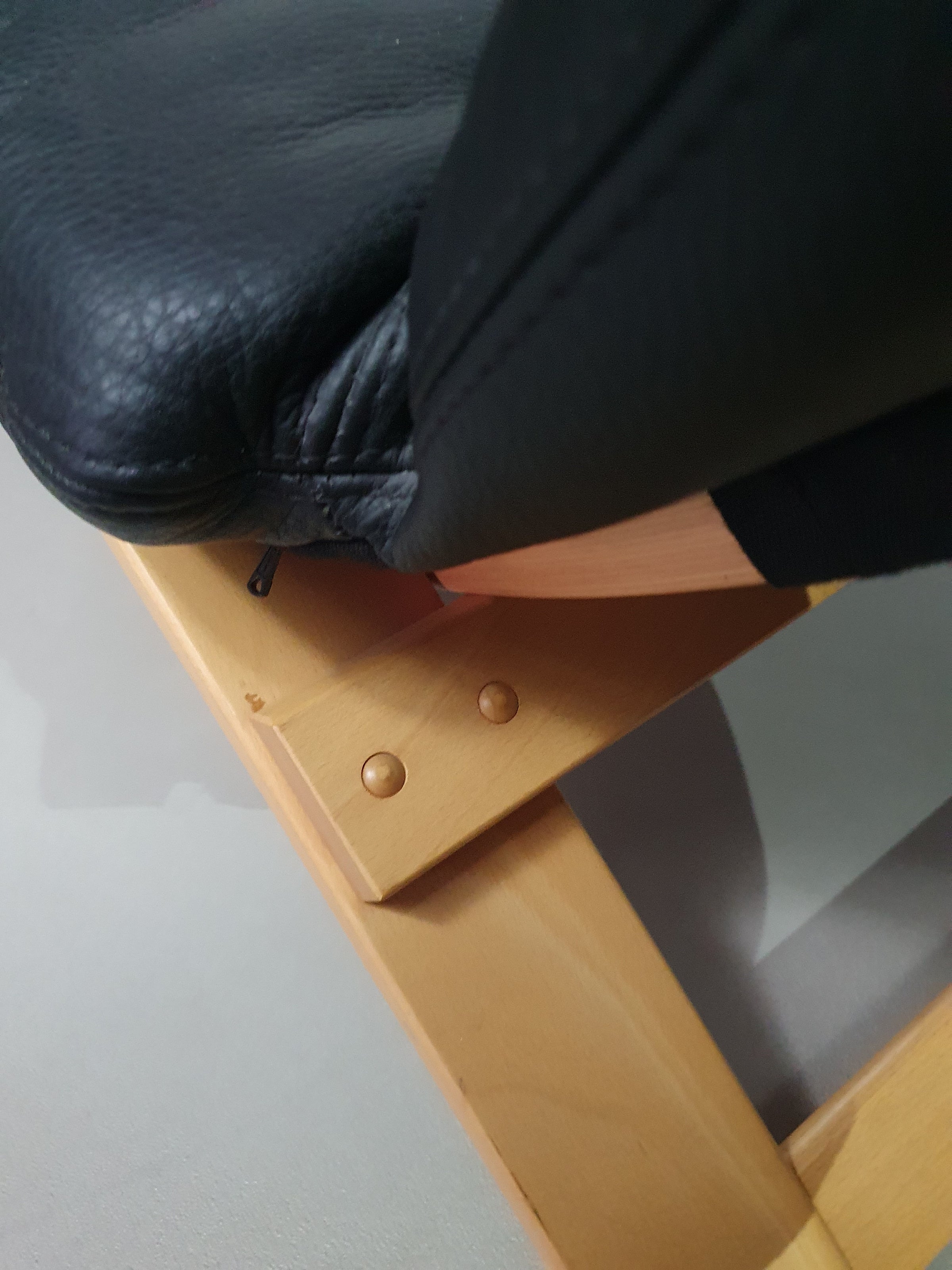 Vintage 'Kroken' lounge chair by Ake Fribyter for Nelo Mobel, Sweden 1970s