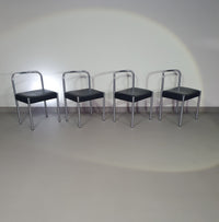 Martin Visser Set of four Se03 Chairs for T'spectrum, Netherlands 1960s