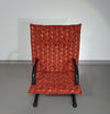 2 post modern t-line armchairs