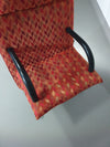 2 post modern t-line armchairs