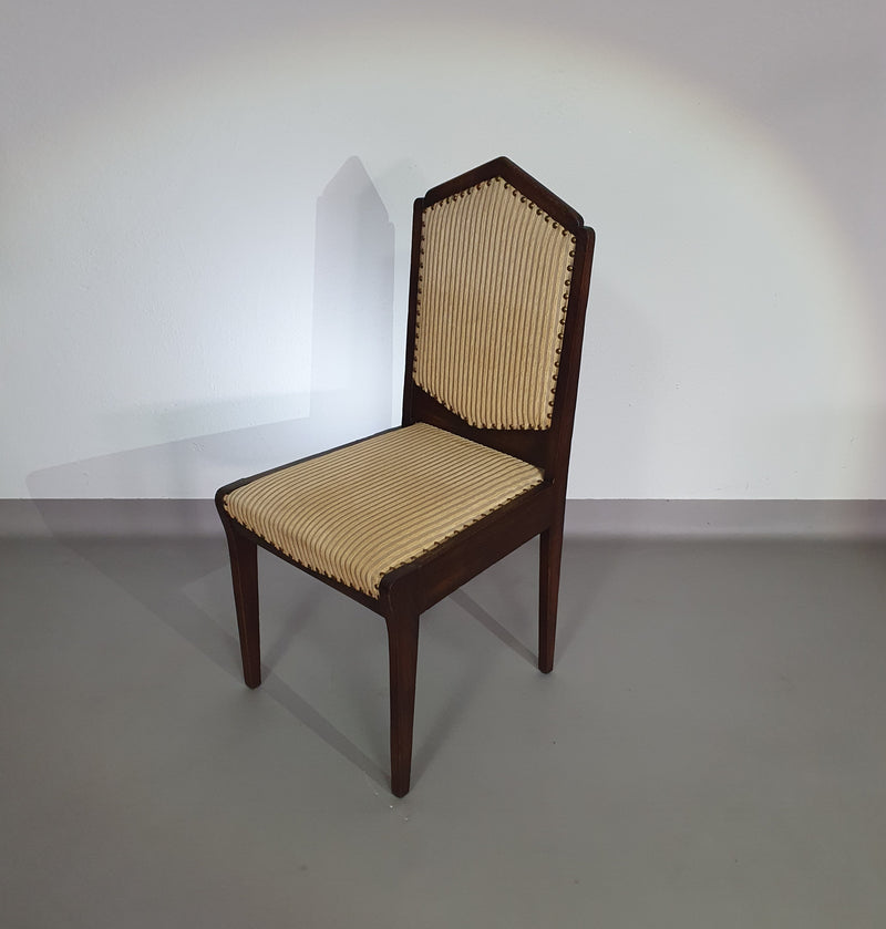 Set of 6 , Art Deco chairs 60's