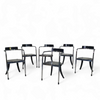 Set of 6 Fauno Chairs by David Palterer for Zanotta, 1987
