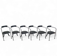 Set of 6 Fauno Chairs by David Palterer for Zanotta, 1987