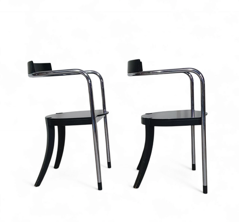Set of 6 Fauno Chairs by David Palterer for Zanotta, 1987