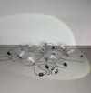 10 Large ball pendants by Glashütte Limburg model 4103 - 1960s