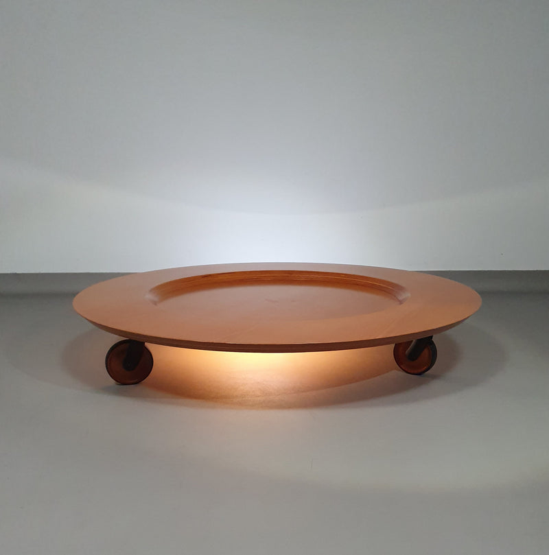 Very rare large coffee table by Cini Boeri for Mastrangelo Milan Furniture meda Italia 124 cm x height 21 cm
Only a few produced. Extremely rare