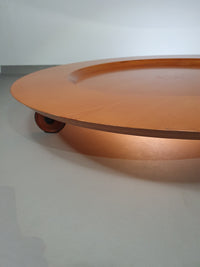 Very rare large coffee table by Cini Boeri for Mastrangelo Milan Furniture meda Italia 124 cm x height 21 cm
Only a few produced. Extremely rare