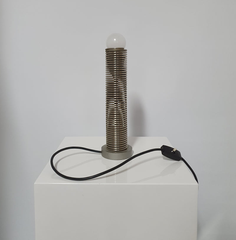 Spring adjustable table lamp 1970's