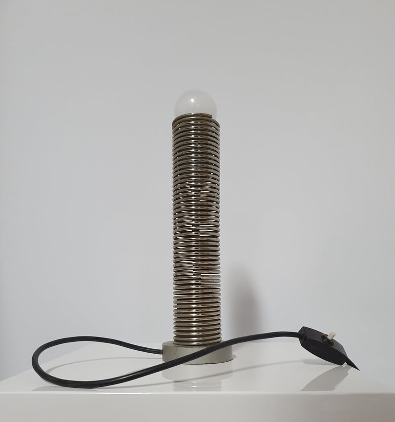 Spring adjustable table lamp 1970's