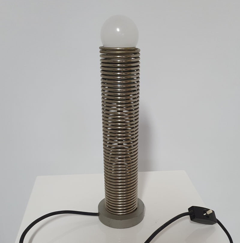 Spring adjustable table lamp 1970's