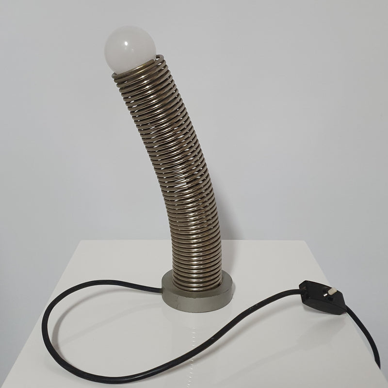 Spring adjustable table lamp 1970's