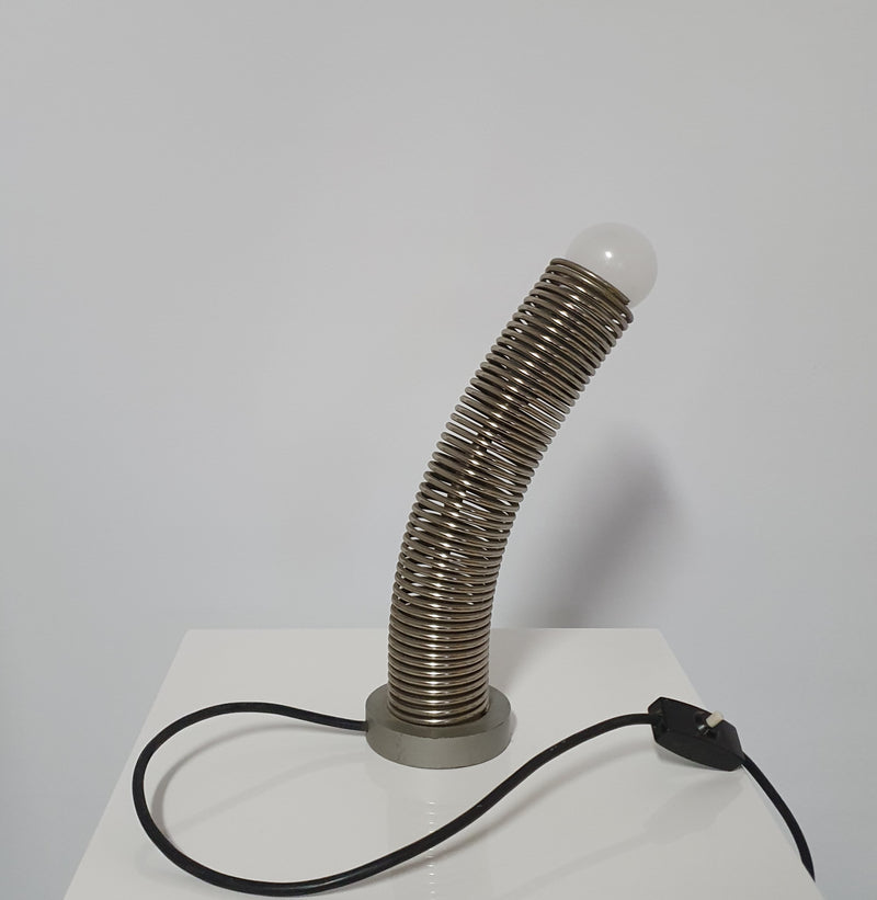 Spring adjustable table lamp 1970's