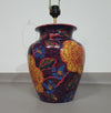 Hand - turned ceramic / glazed vase lamp holders 70s ( most likely French )
Height / vase 40 cm
Depth / 32 cm
Total height 74 cm