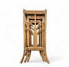 Nesting set bamboo plant stands 1970s