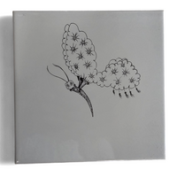 6 x Ceramic tile by Gio Ponti for Ceramica Bardelli