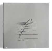 6 x Ceramic tile by Gio Ponti for Ceramica Bardelli