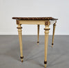 2 x nesting sidetable / neo classic /
Painted gold leaf top /
The battle of Texel