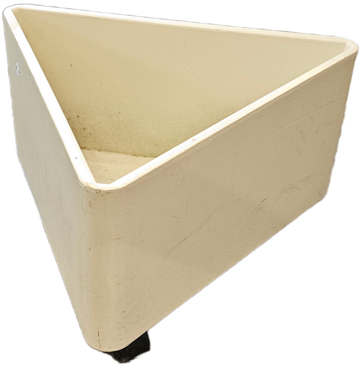 Vintage German Space Age Planter on wheels from Bauform / Wohnform / 1970s