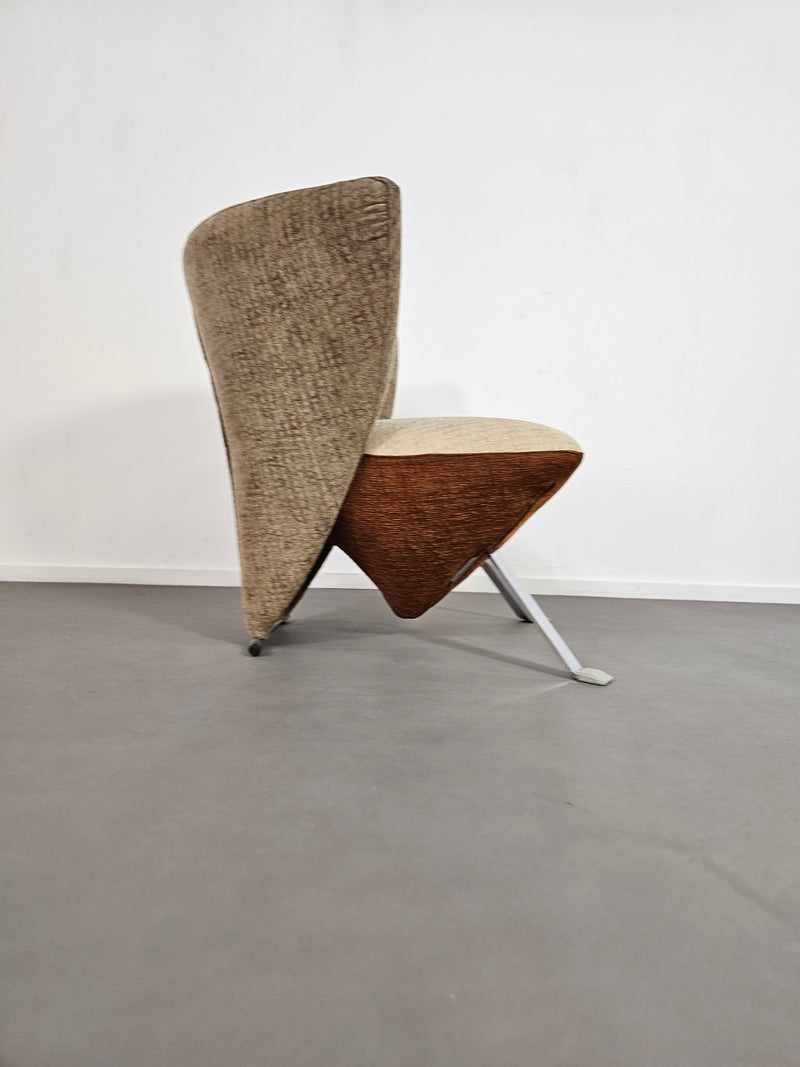 4 x Jada chair duo tone by Giorgio Saporiti for il Loft