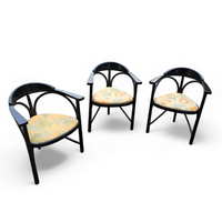 3 x Thonet 88 triangle chair by Michael Thonet